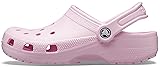 Crocs Unisex Classic Clog, Ballerina Pink, 11