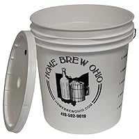 Midwest Homebrewing and Winemaking Supplies 7.9 gallon Plastic Fermentor with Lid