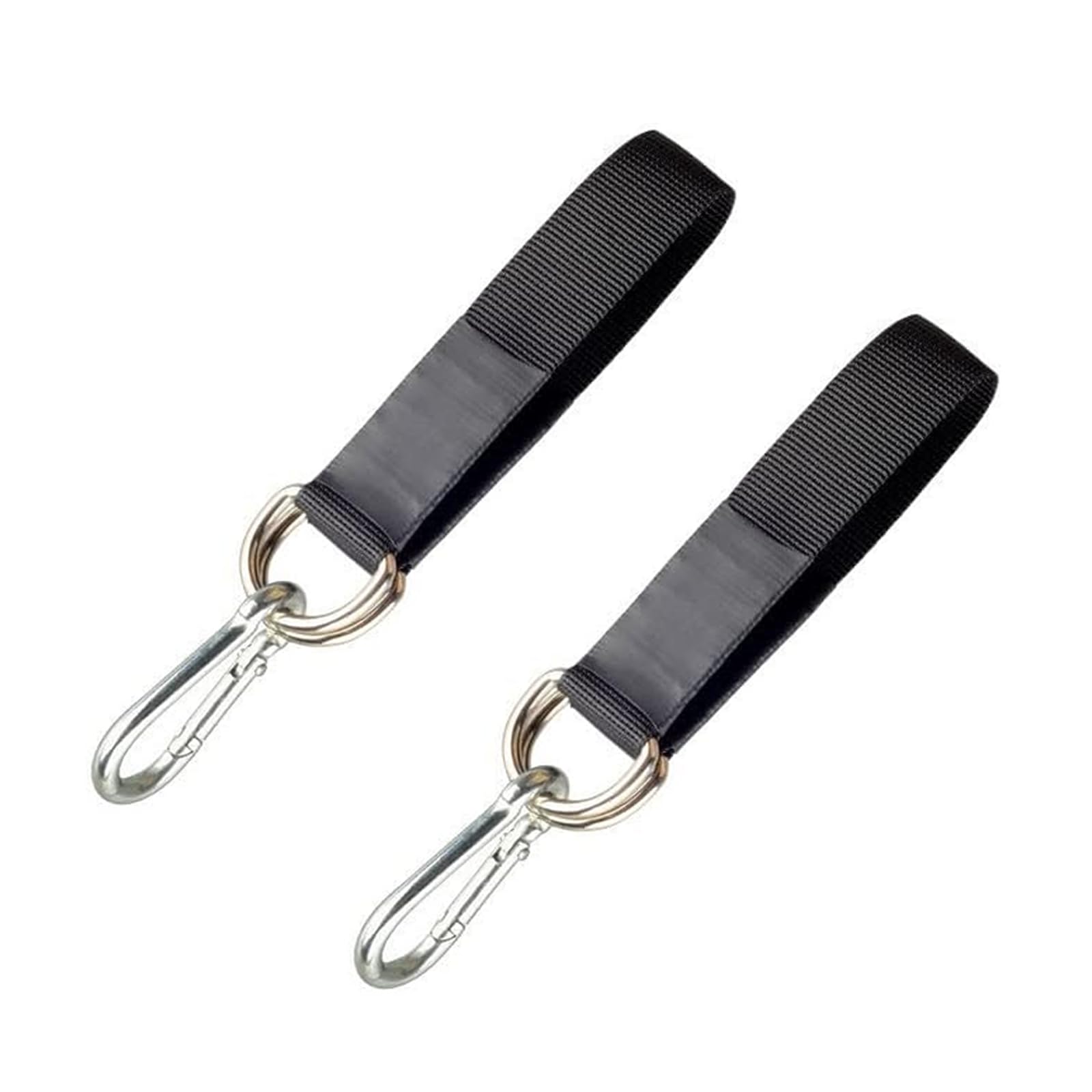 2Pcs Gym Swing Hanging Straps Heavy Duty D Ring Tree Swing Straps Durable Hammock Straps Hanging Kit Useful Carabiners Hammock Tree Straps for Tree Swings
