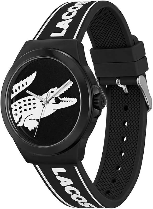 Analog Quarzuhr für Herren Kollektion NEOCROC mit Schwarzes Silikonarmband - 2011185