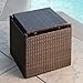 Lakeport Patio Furniture 3 Piece Outdoor Wicker Side Table Set
