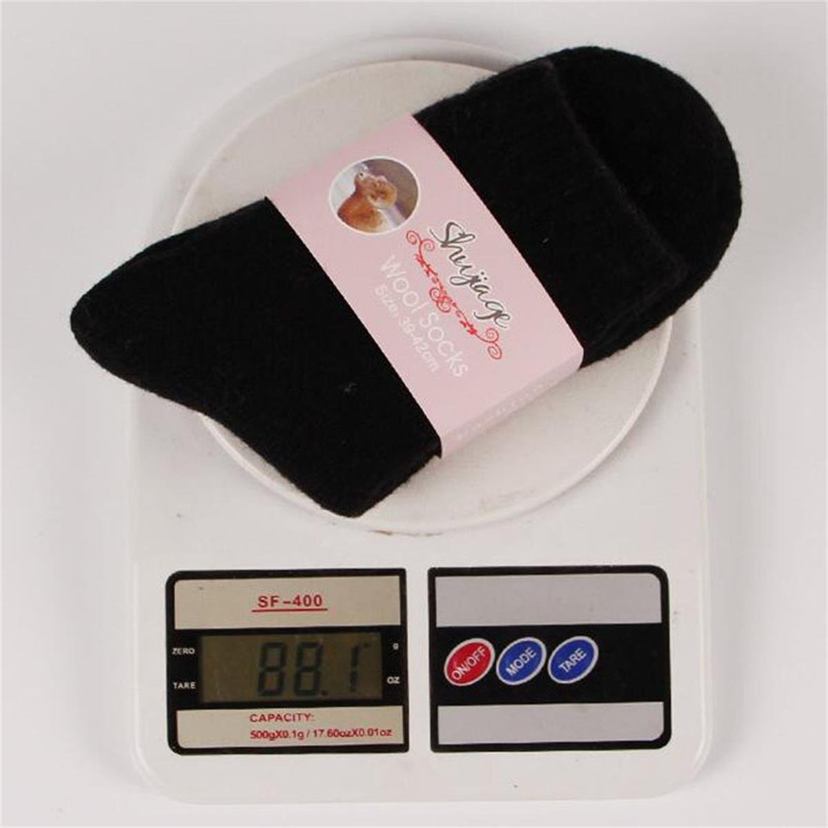 LONGQI - Chaussettes - Femme Noir Noir