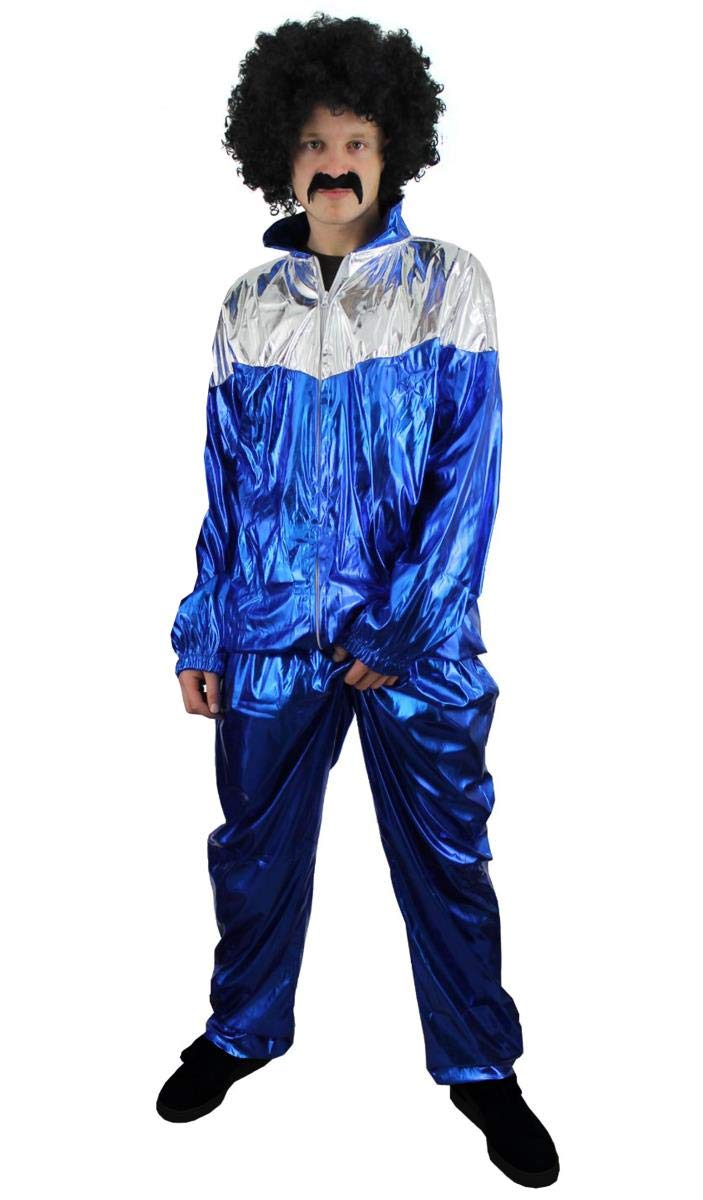 I Love Fancy Dress ILFD4506XL Men's 80's Shell Suit Costumes (X-Large)