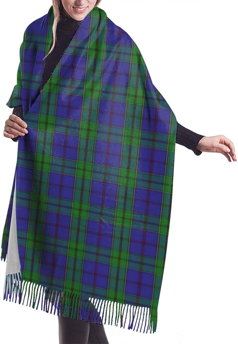 Green tartan scarf womens Clearance