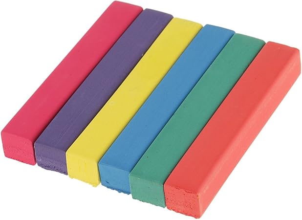 Amazon ヘアカラーチョーク 6色セット カラフル Diy ハロウィーン クリスマス パーティー化粧 一日だけの髪染め Kesoto ヘアチョーク 通販