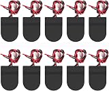 AEDIKO 10pcs CR2032 Battery Holder with Switch 3V Leads Black 13.5 cm view 1