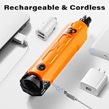 Casfuy 6-Speed Dog Nail Grinder Newest Enhanced Quiet Rechargeable Electric view 6