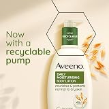 Aveeno Daily Moisturising Body Lotion 300ml Sensitive Dry Skin Oat Hydration view 3