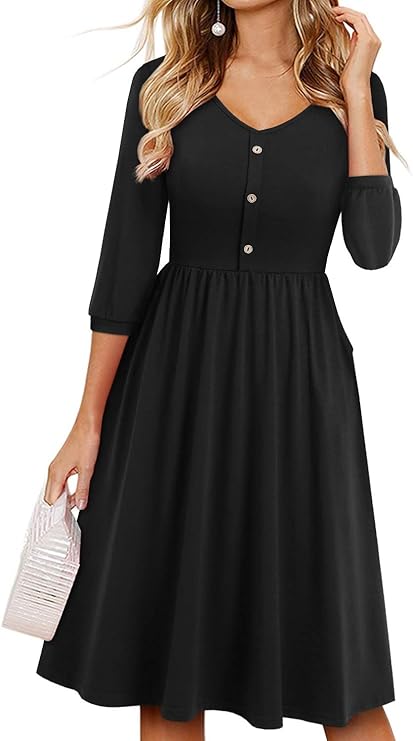 flattering casual dresses