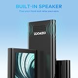 ZOOAOXO 64GB MP3 Player Bluetooth 5.2 Built-in HD Speaker FM Radio view 6