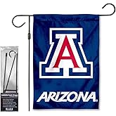 Arizona Wildcats Garden Banner Flag with Flag Pole Stand Set