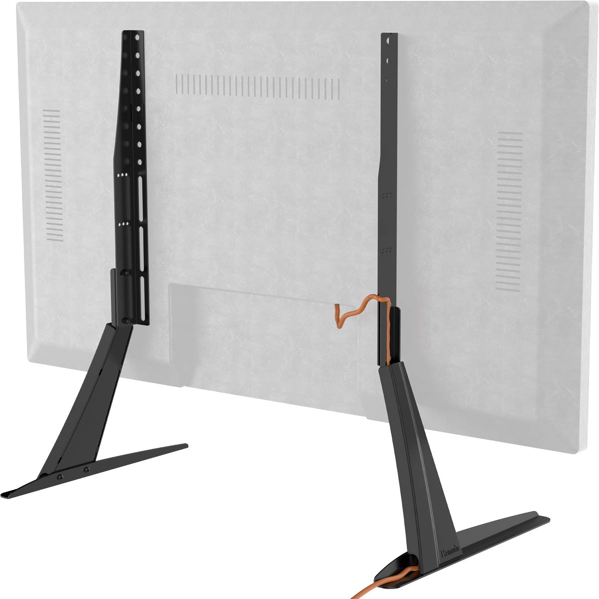 Hemudu Universal Table Top TV Stand Base VESA Pedestal Mount for 27 inch to 55 inch TVs with
