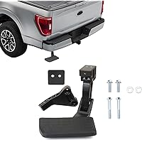 ASDJAKZP Rear Bed Step, Retractable Bumper Side Tailgate Bedstep, Compatible with 2011-2019 Ram 1500, 2011-2018 Ram 2500/3500