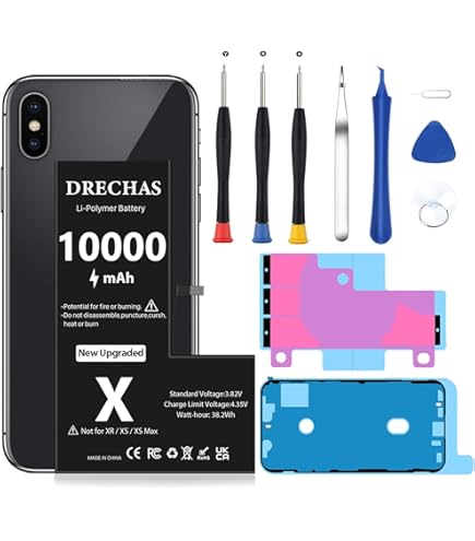 Amazon.com: iFixit Battery Compatible with iPhone X : Cell Phones