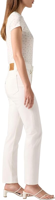 724 High Rise Straight, Jeans Donna, Cloud Dancer, 31W / 32L — foto 2 di 8