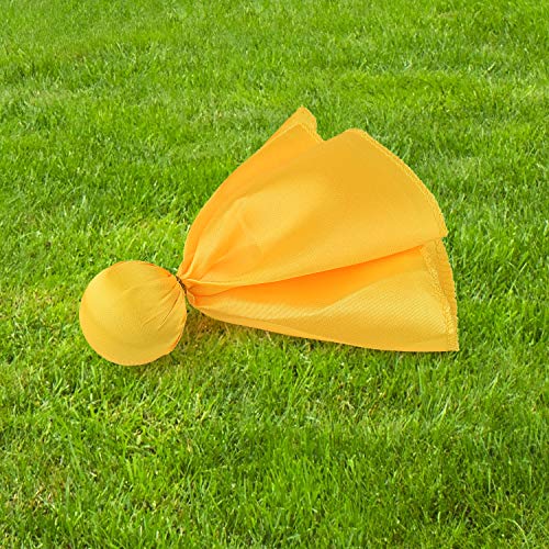 image for FEPITO Yellow Penalty Flag Football Flags Sports Tossing Flags Set for