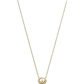 COACH Women's Signature Stone Pendant Necklace