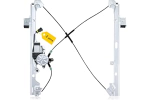 ENTURBO 741-644 Left Front Window Regulator Driver Side 2000-2006 Chevy Silverado 1500 2500 3500 Tahoe Avalanche Suburban, GMC Sierra Yukon Escalade EXT ESV Driver Side Power Window Regulator & Motor Assembly