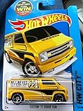 Hot Wheels Custom '77 Dodge Van Yellow and Black Mooneyes 20/250