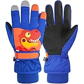 Century Star Kids Waterproof Warm Winter Ski Gloves for Boys & Girls - Sport Mittens