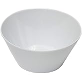 Chef Craft Select Salad Bowl, 6 inch diameter 20 ounce capacity, White