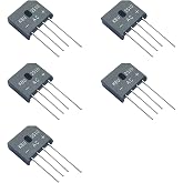 Bridgold 5pcs KBU2510 Bridge Rectifier Diode 25A 1000V ，4Pins. | Silicon Bridge Rectifiers