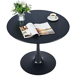 VONLUCE Round Dining Table, 36 Inch Tulip Table