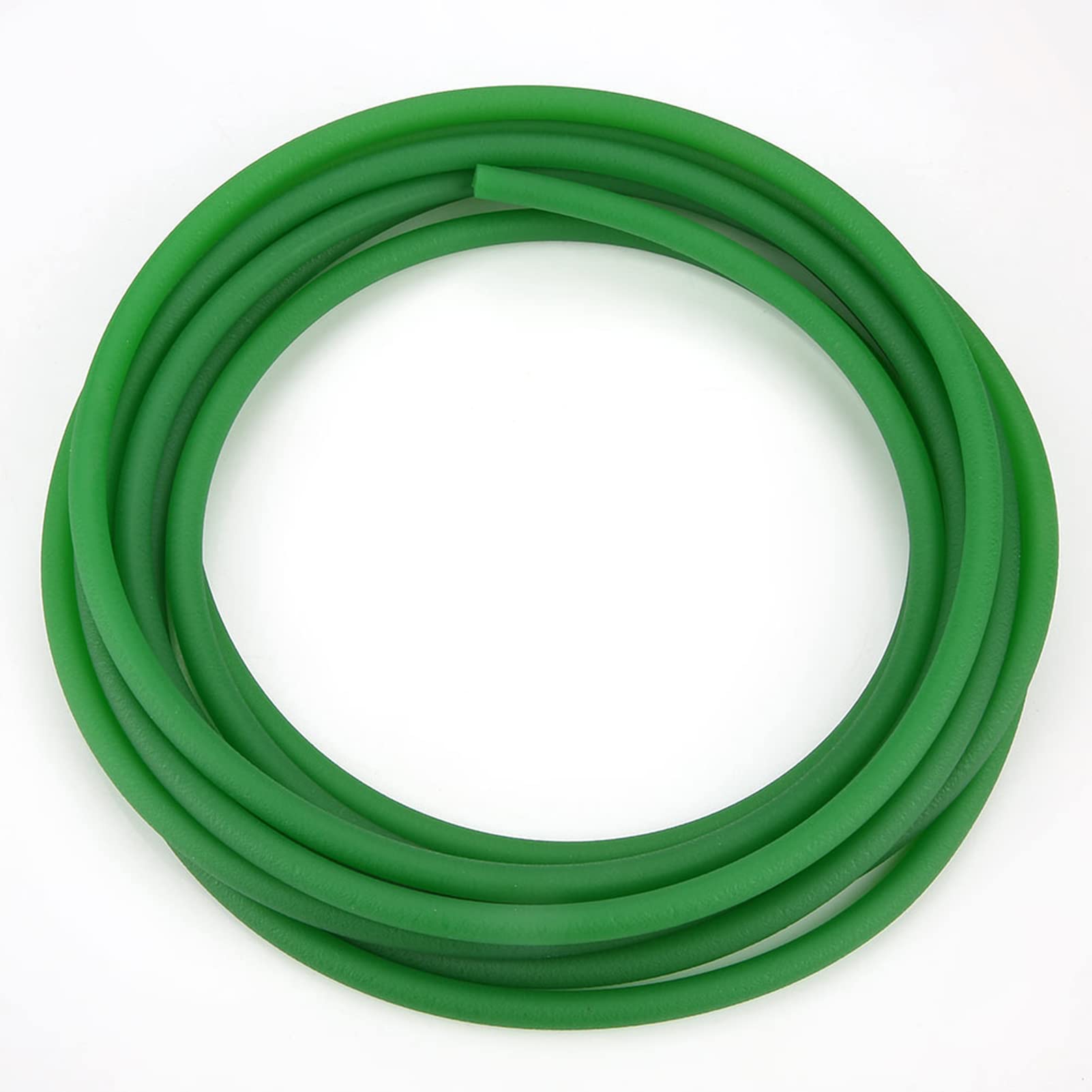 Polyurethane Conveyor Belt Green Rough Surface PU Urethane Round Belt Roll for Drive Transmission (8mm*5m)