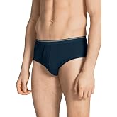 Calida Men's Cotton Classic Briefs, Full Seat Coverage | Twisted Cotton Line | 100% Cotton