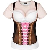 Funny World Womens Oktoberfest T-Shirts Bavarian Octoberfest Costume