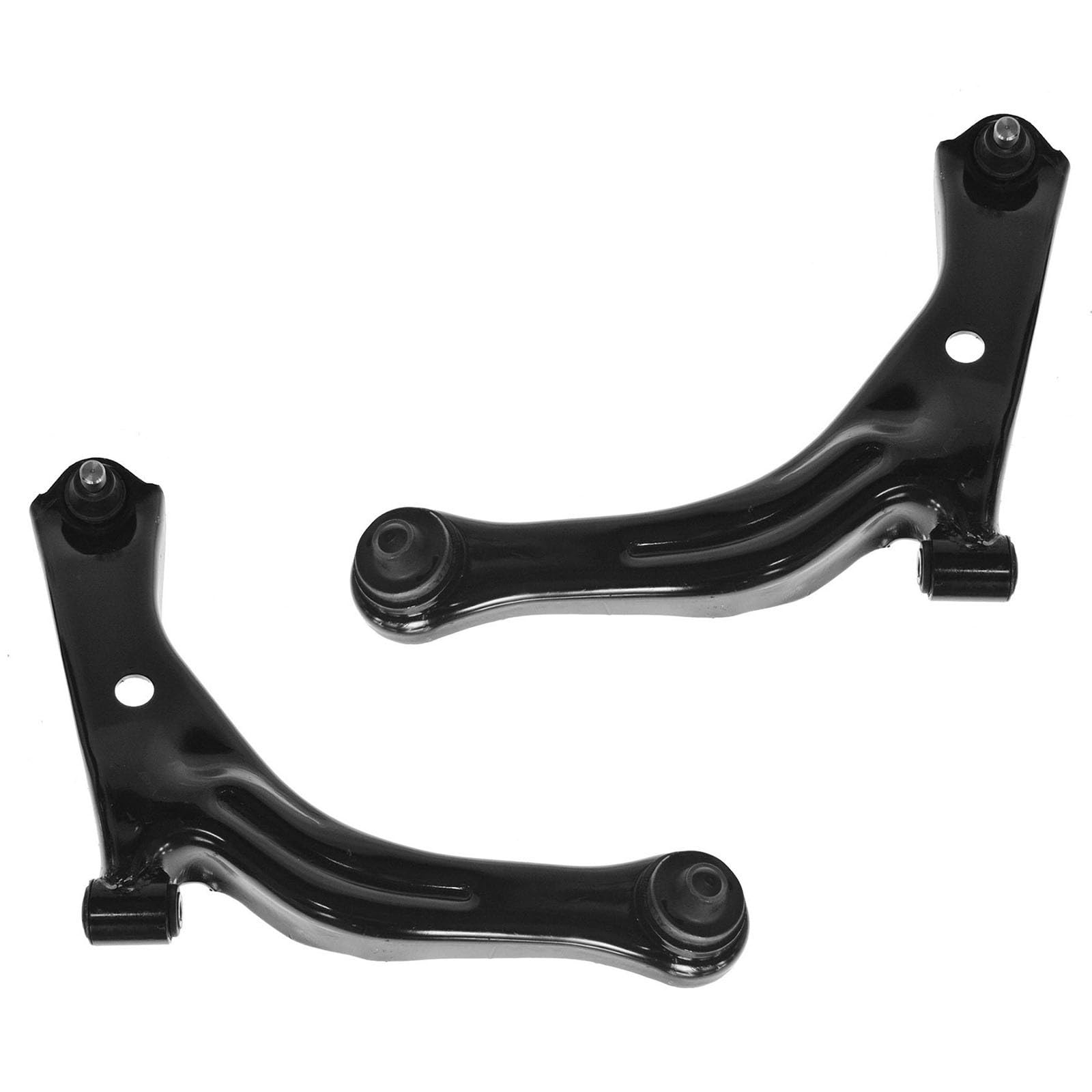 TRQ Front Lower Control Arm with Ball Joint Set Compatible with 2001-2004 Ford Escape Mazda Tribute Image