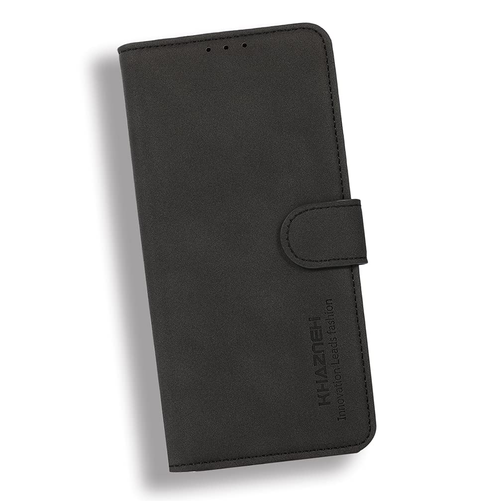 BRAND SET Phone Case for OnePlus Nord CE 2 5G Wallet Case with Card Holder, PU Flip Leather Cover Case for OnePlus Nord CE 2 5G-Black