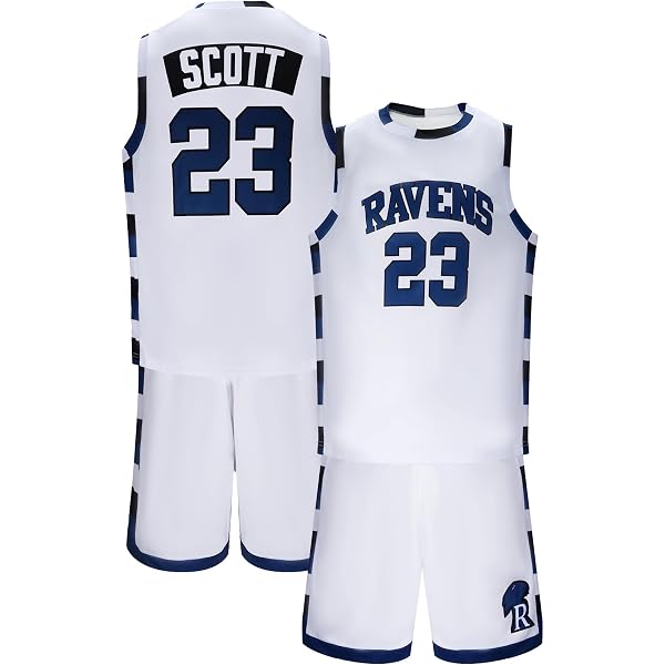 Men's Scott Costume Basketball Jersey – Stitched Name & Number For Lucas/Nathan Scott Fans