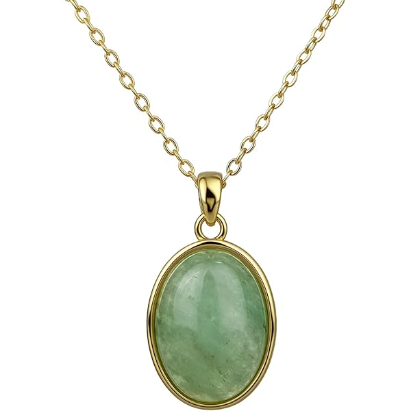 Amazon.com: Emerald Jade Nature Agate Necklace Props Cosplay