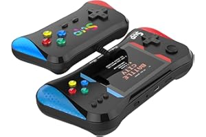 HDIWOUSP Handheld Game Console for Kids Adults, 3.5'' LCD Screen Retro Handheld Video Game Console, Preloaded 500 Classic Retro Video Games with Rechargeable Battery,Support 2 Players and TV Connection