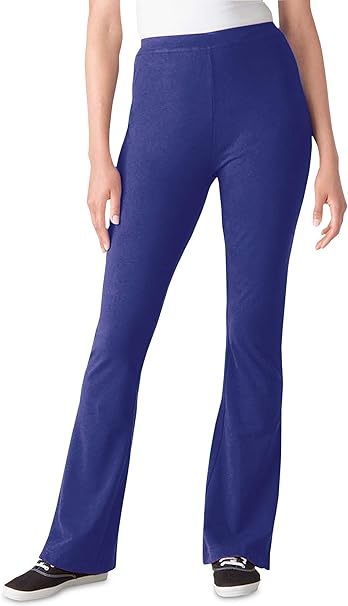 woman within bootcut yoga pants