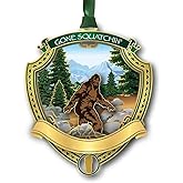 Beacon Design Gone Squatchin’ Namedrop Ornament, 2.84-Inch, Multicolor