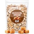 Caramel Cubes Candy - 2 Pound Bulk Pack (About 135 Count) - Classic Creamy Squares - Individually Wrapped