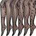 Searchself Fishnet Stockings Lace Nylons Pantyhose Tights (Pack of 6)
