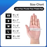 Fusion Vibes Black Nitrile Disposable Gloves M 100 Count Latex Free Powder Free view 6