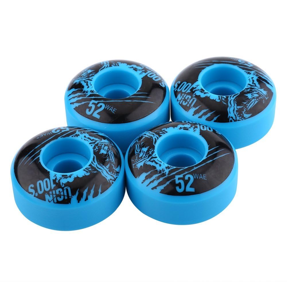 longboard wheels, durable PU material for outdoor cruising, skateboard wheels 52mm x 30mm size for electric skateboards, classic commuters, street terrain, park riding