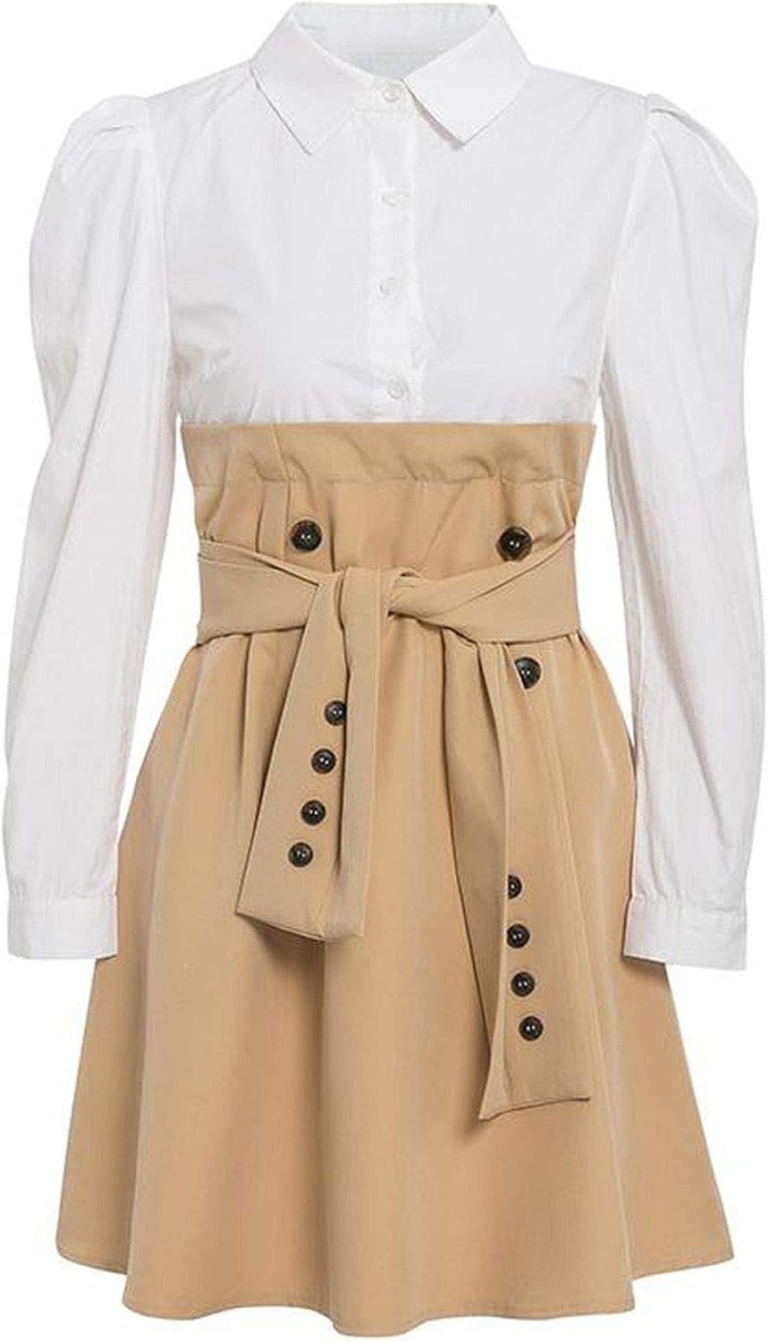 ladies khaki shirt dress
