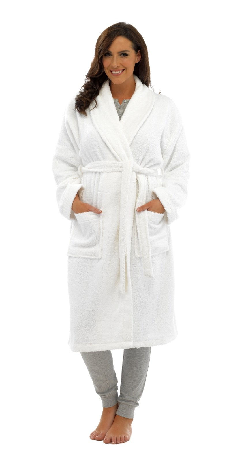 Buy Lora Dora Womens Cotton Towelling Bath Robe Ladies Luxury Hotel