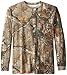 Carhartt Men's Big & Tall Long Sleeve T-Shirt,Realtree Xtra,Large Tall