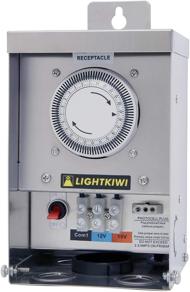 Lightkiwi U2184 75 Watt HeavyDuty Stainless Steel (12V15V) MultiTap