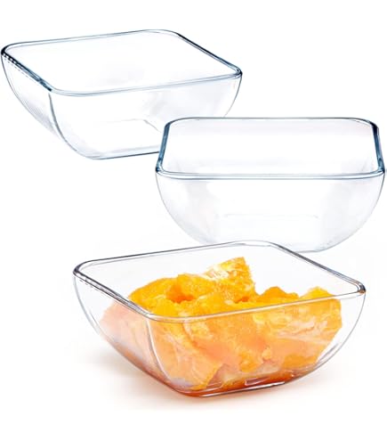 Pyrex Mxng Bowl Set Pyrex Clear Rbbed Glass Nestng Bowls - Etsy