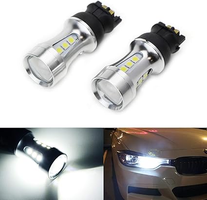 ijdmtoy (2) muy brillante Xenon Blanco error free PW24 W LED ...