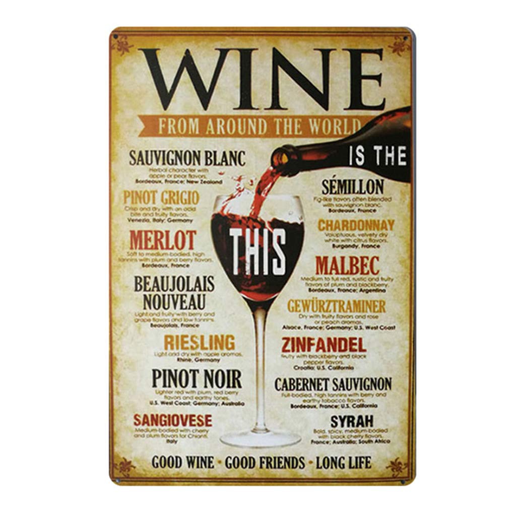 20x30cm Retro Vintage Bar Metal Sign Poster fit for Cafe Bar Restaurant Pub Home Bar Accessories (Beer-M-7）
