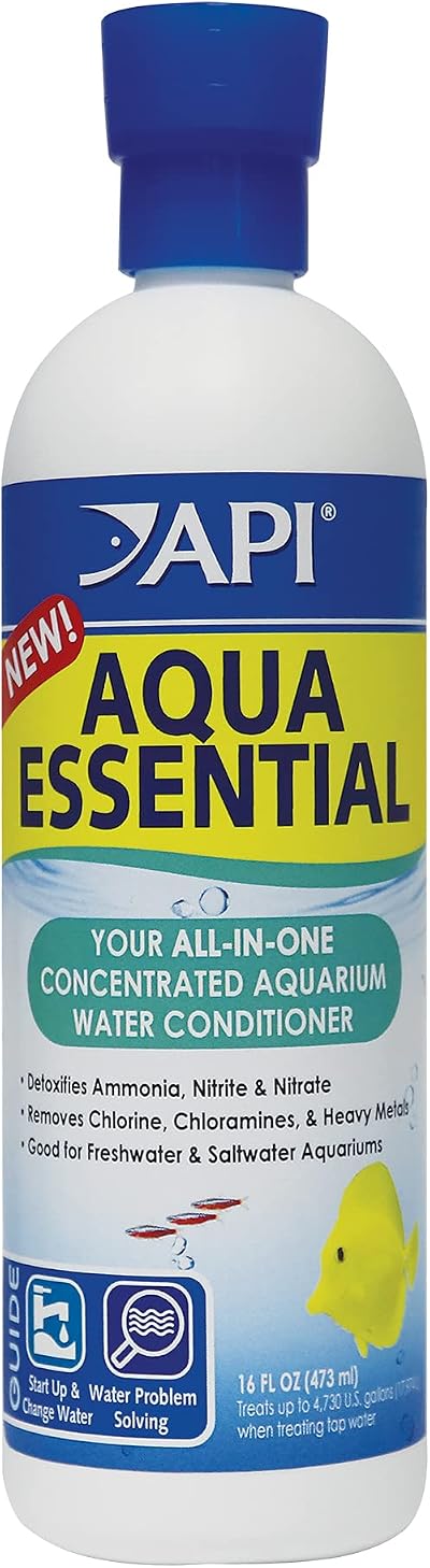 API Aqua Essential Aquarium Water Conditioner 473 ml Bottle