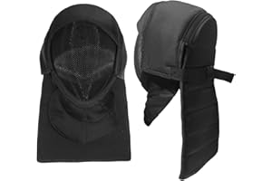 LEONARK 800N Hema Fencing Mask Overlay Helmet Hood - Handmade Epee Foil Saber Headgear Head Cover Protector